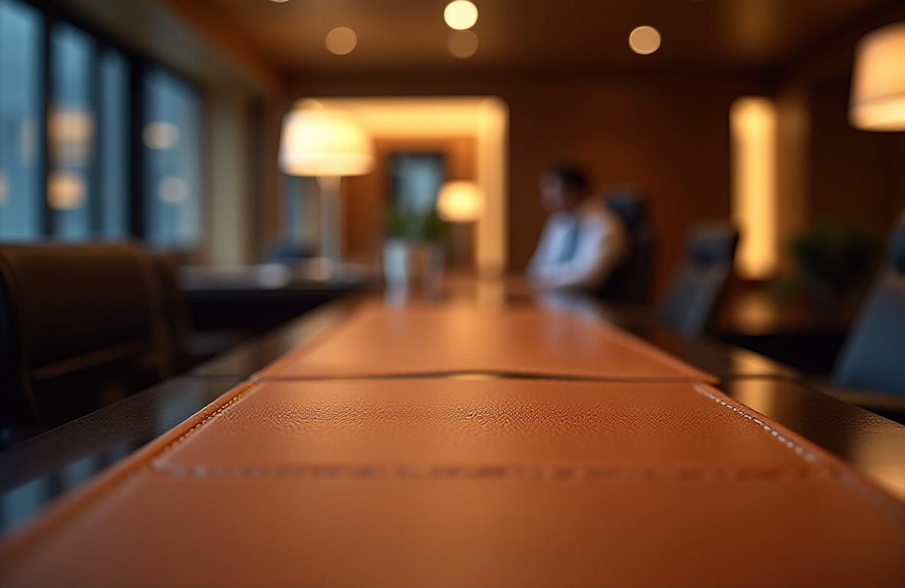 High-end concierge desk in a luxury NYC hotel